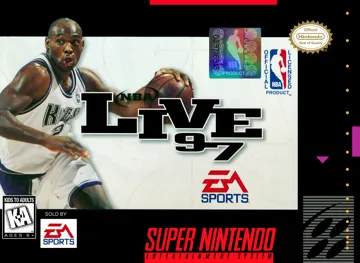 NBA Live 97 (USA) box cover front